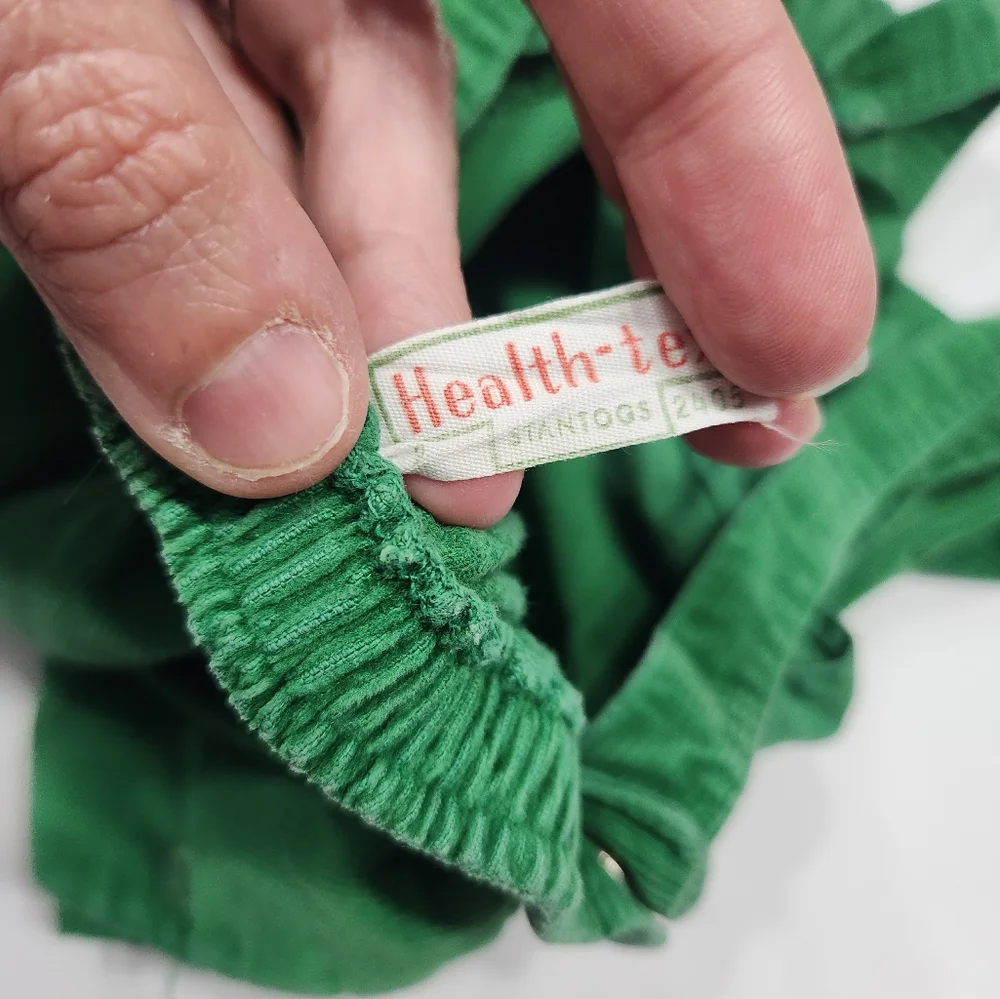 Healthtex Green Kids Corduroy Overalls